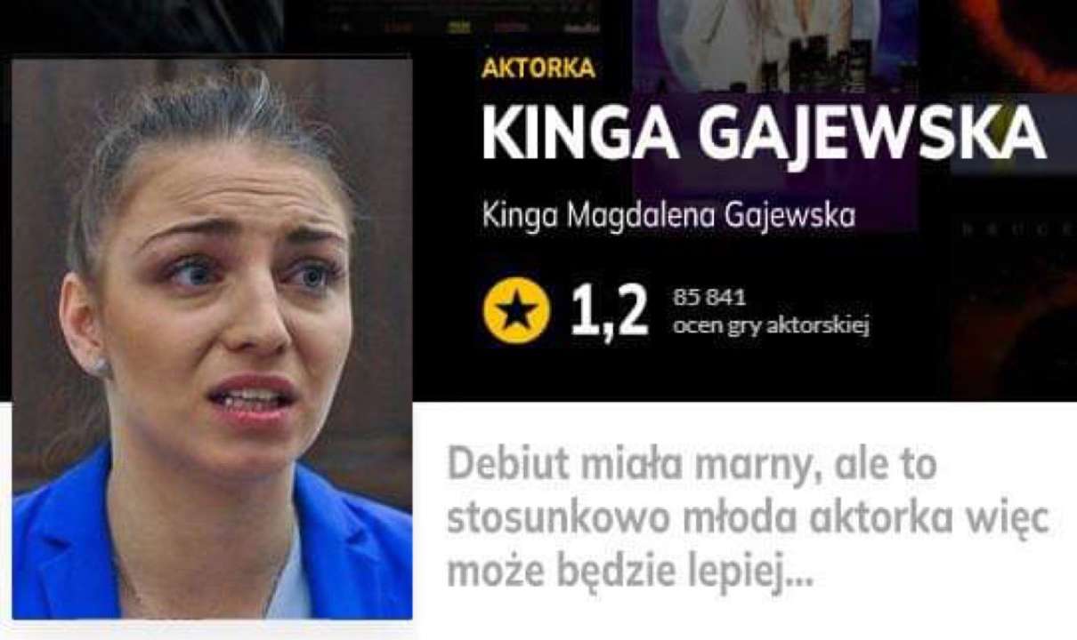 Kiepskie recenzje poseł Gajewskiej po występie w Otwocku Reżyseria