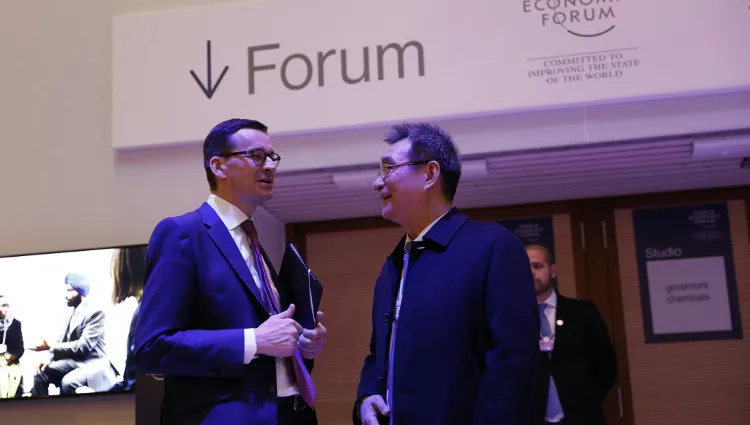 Doradca Trumpa, szef Google, znani ekonomiści - ważne spotkania premiera Morawieckiego w Davos 