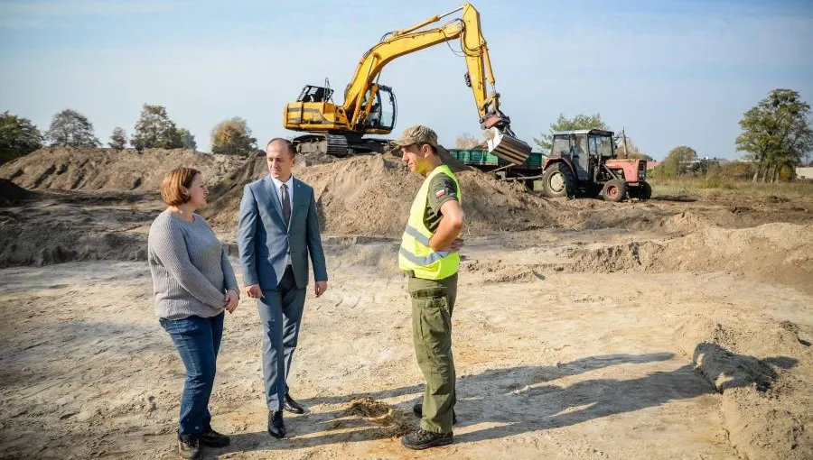 Skarby na budowie Mieszkania Plus!