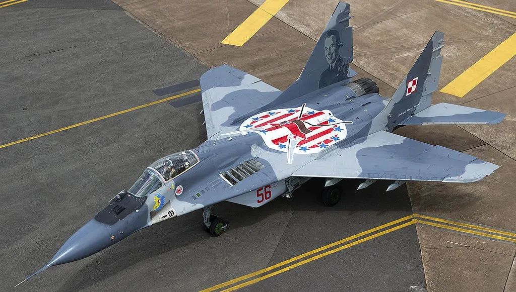 Myśliwiec MiG-29 rozbił się podczas lotu szkoleniowego