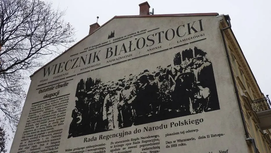 Wyjątkowy mural na 100-lecie Niepodległej