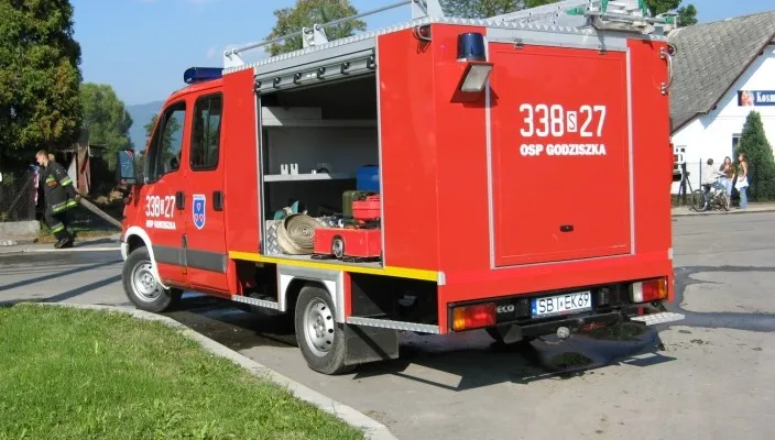 Pożar w piekarni. Ewakuowano mieszkańców budynku