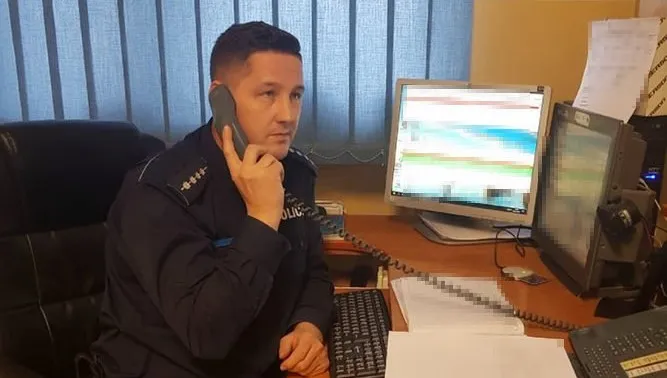 Poród z policyjną obstawą
