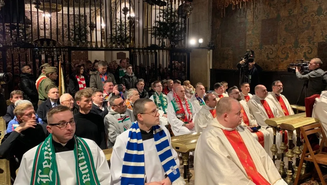 11. pielgrzymka środowiska kibiców piłkarskich - TYLKO U NAS całe kazanie, jakiego wysłuchali 
