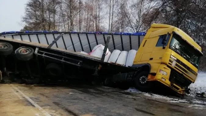 Wypadek koło Niska