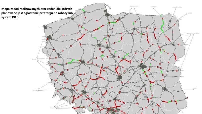 1,5 mld zł na przebudowy dróg w 2019