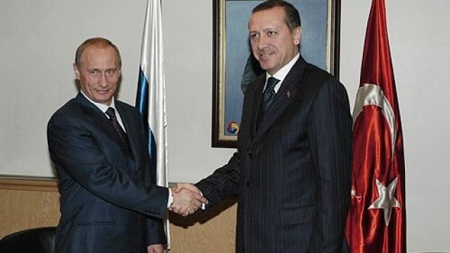 Zdjęcie ilustracyjne/Władimir Putin z przywódcą Turcji Recepem Tayyipem Erdoganem