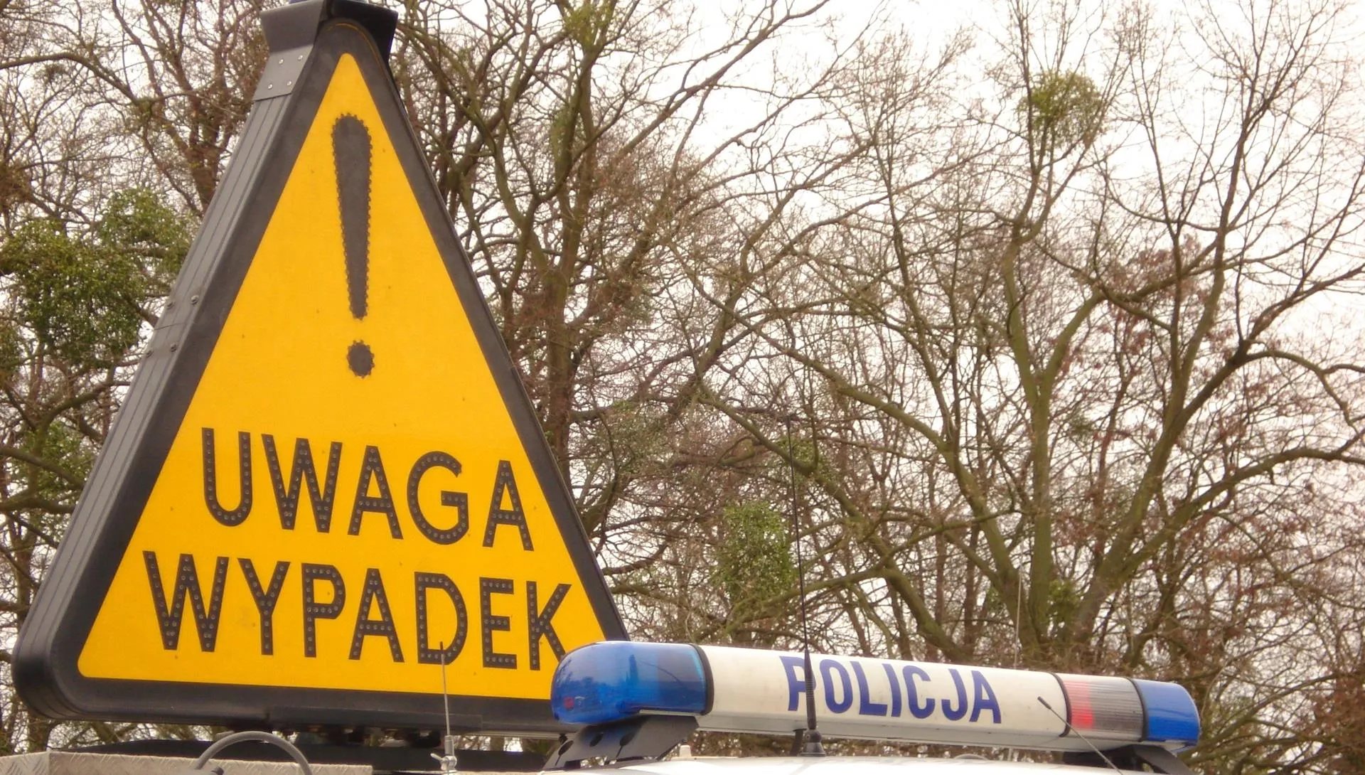 "Ósemka" zablokowana po wypadku w Jordanowie