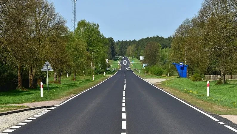 Droga między Ełkiem a Oleckiem odblokowana