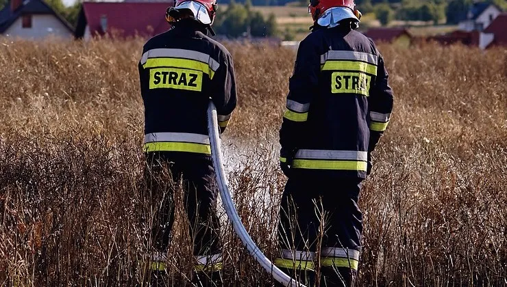 Pożary traw na Śląsku. Od początku roku - blisko 600 interwencji