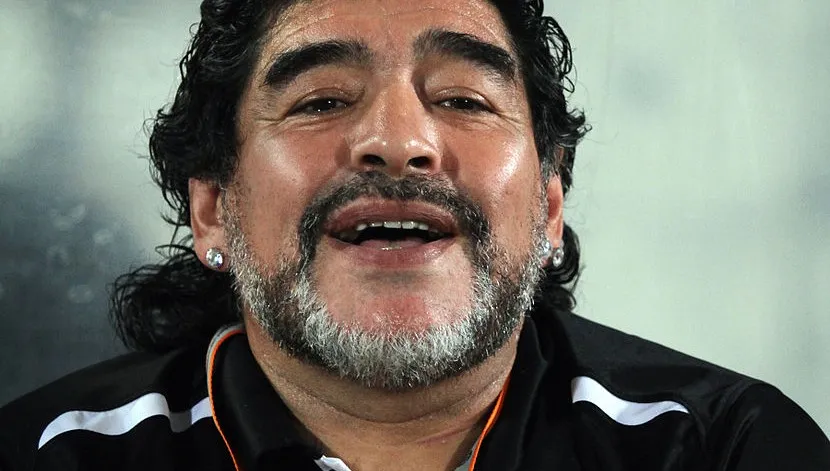 Maradona ukarany grzywną za politykę