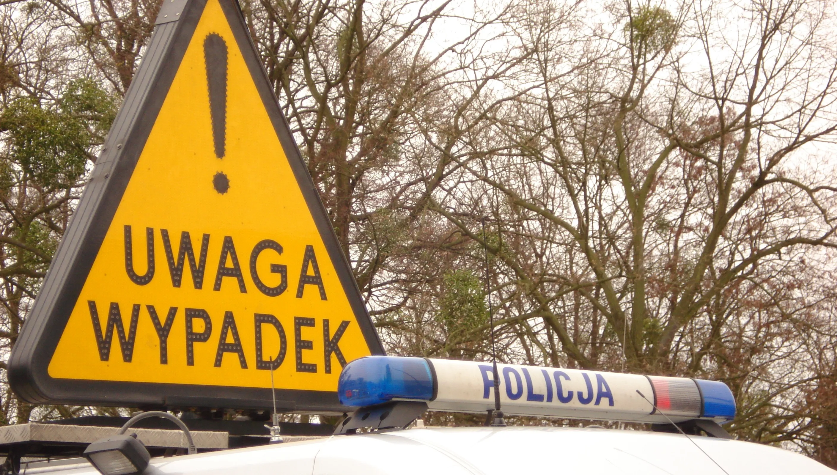 Śmierć pieszego na DK46. "Wtargnął pod pojazd"