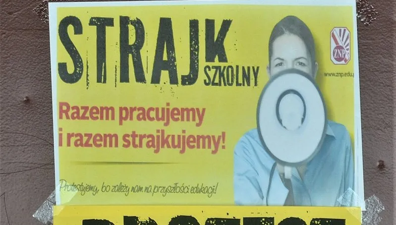 Lubuskie: nauczyciele kontynuują strajk