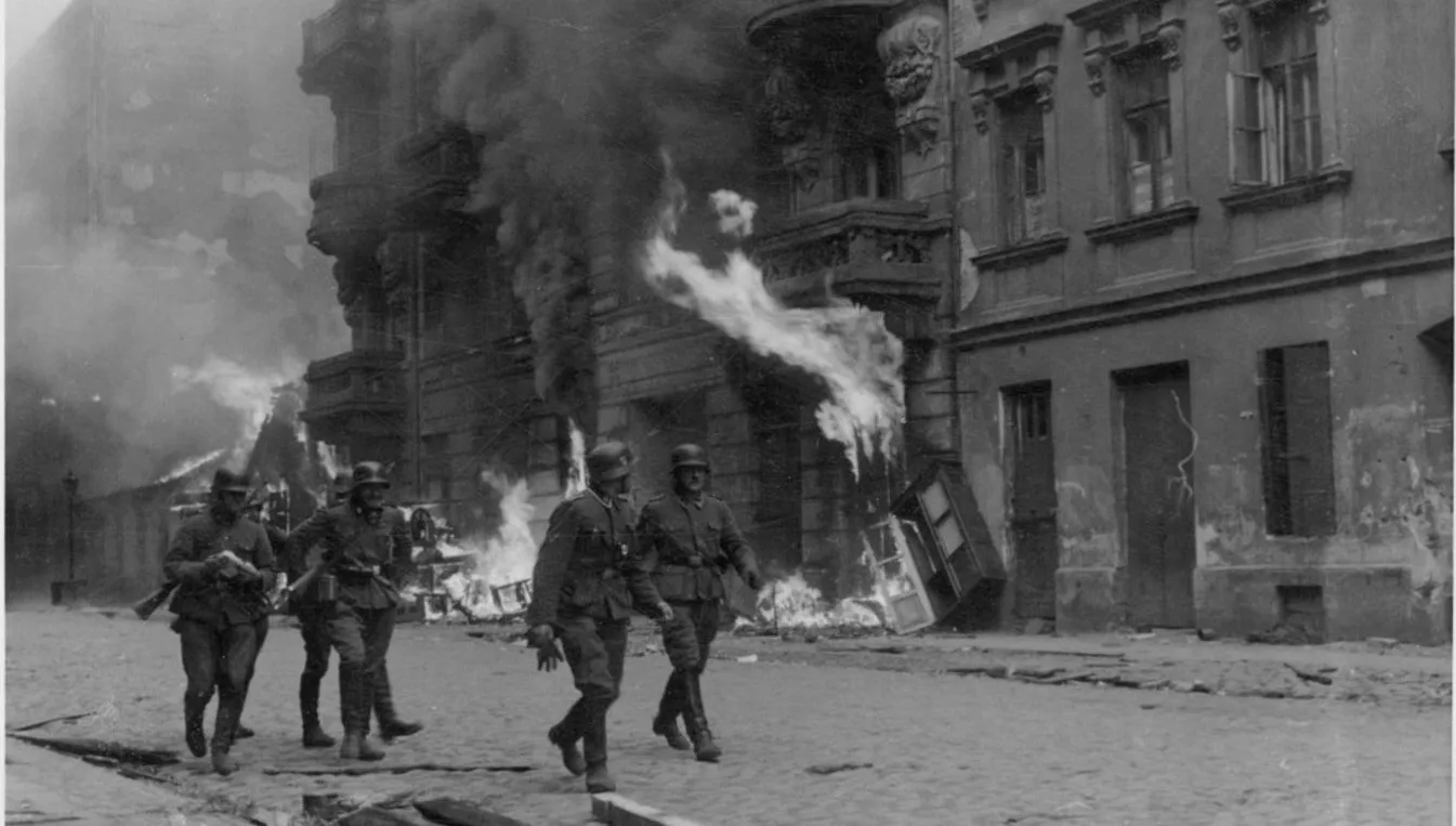 W samo południe w stolicy zawyły syreny. Upamiętnią 76. rocznicę wybuchu powstania w getce