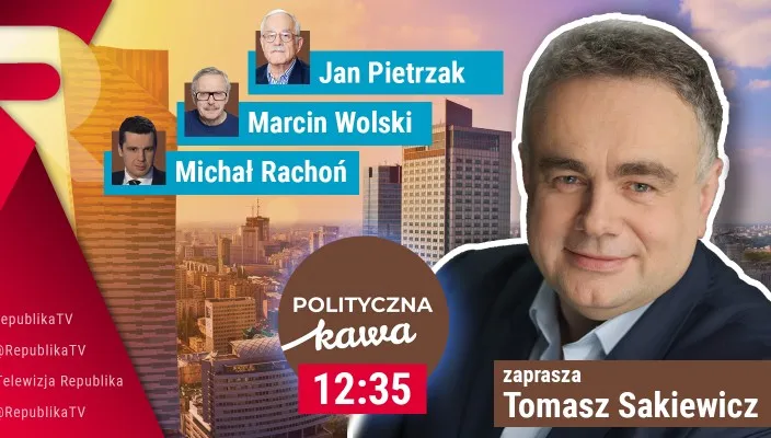 „Polityczna kawa” i wyjątkowi goście T. Sakiewicza. Już w niedzielę wielkanocną w TV Republika
