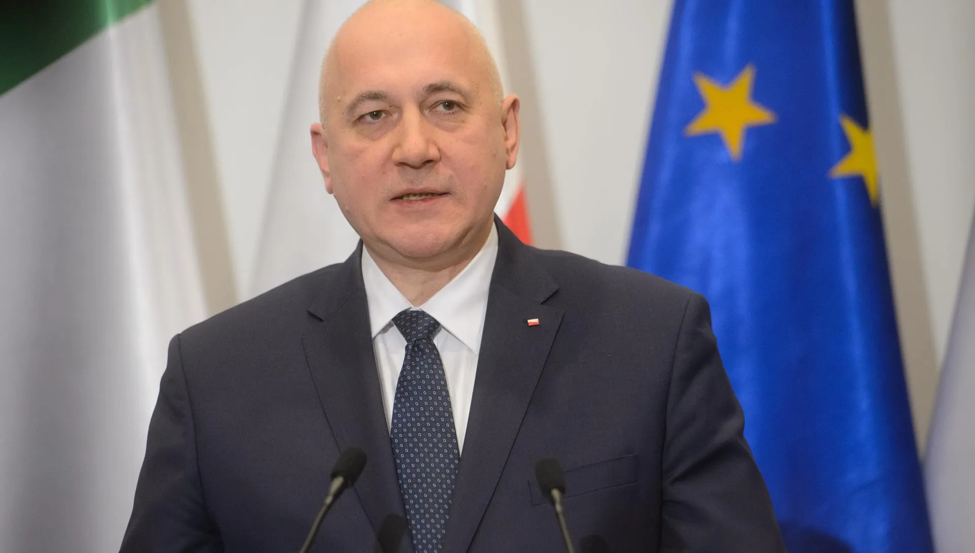 Minister o "dyrdymałach" opozycji o „polexicie”. Zapewnił: Dla PiS nasza obecność w UE jest wartością