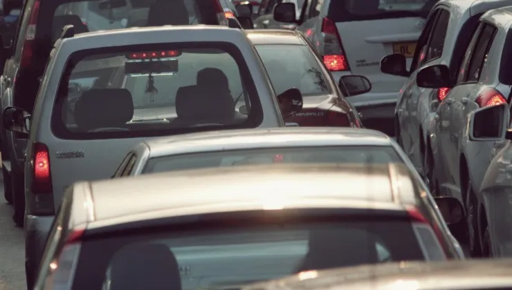 Kilkukilometrowy korek na A4