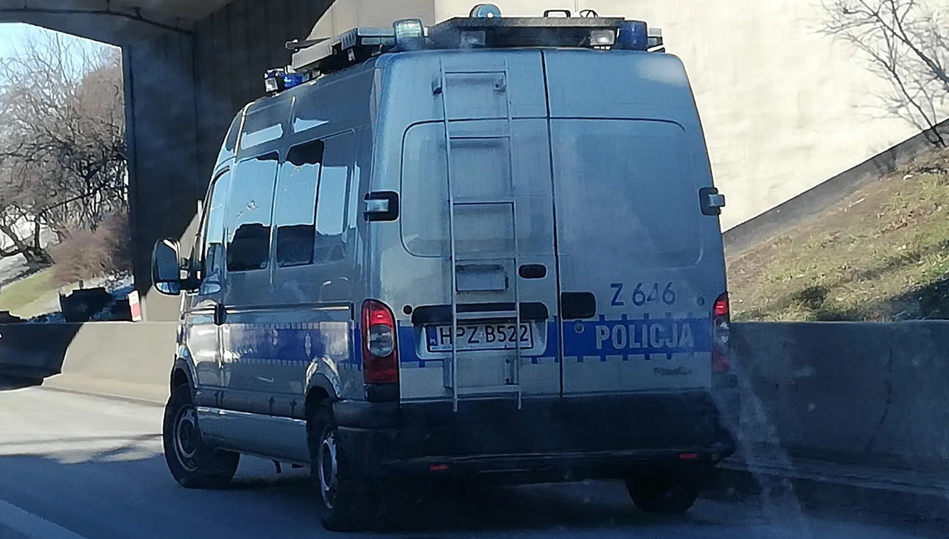 Karambol na drodze krajowej nr 2 