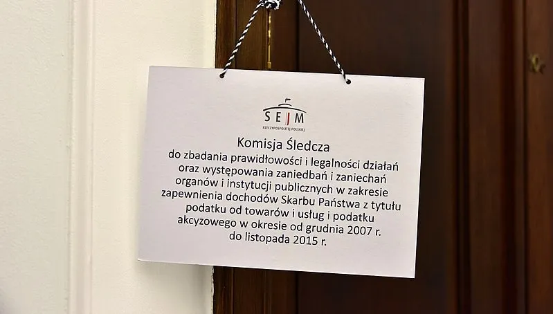 Nowy świadek przed komisją ds. VAT