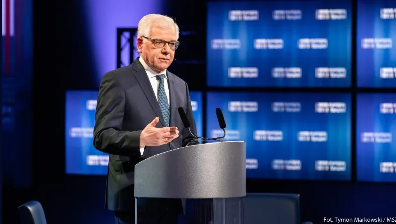 Szef MSZ zaprezentował polską wizję UE
