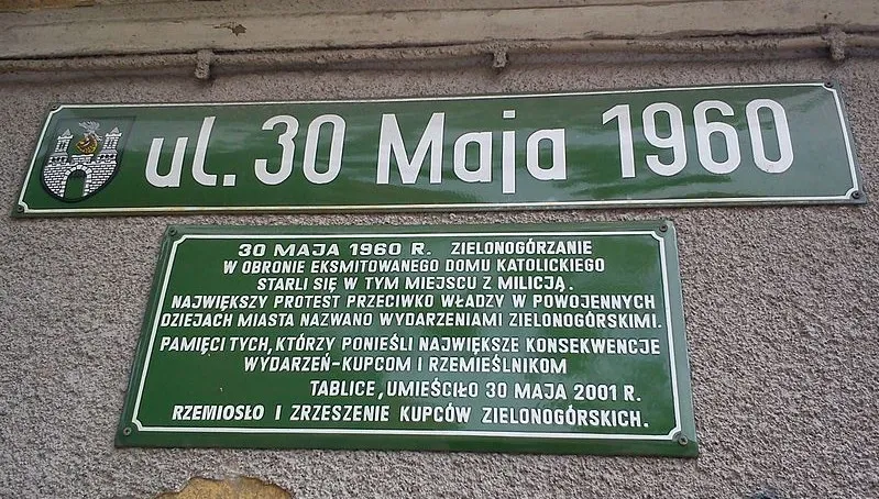 Pamiętajmy o rocznicy wydarzeń zielonogórskich