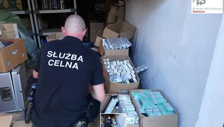 Akcyzowa „dziupla” rozbita 