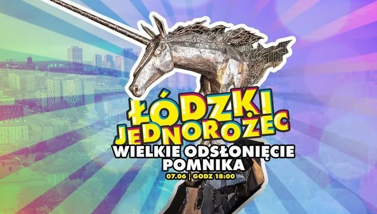W Łodzi odsłonięto kontrowersyjnego "Jednorożca"