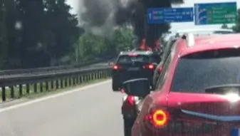 Ranni w karambolu na A6 wciąż w szpitalu