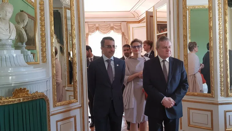 Minister kultury Kataru w Polsce