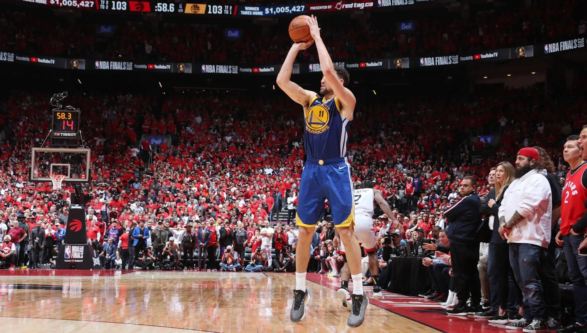 Wojownicy nie poddają się w wielkim finale NBA