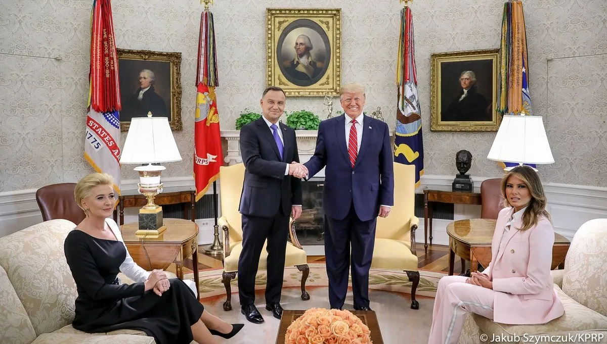 Prezydent USA o Fort Trump: "mówimy o 2 tys. żołnierzy". I zapowiada, że odwiedzi Polskę