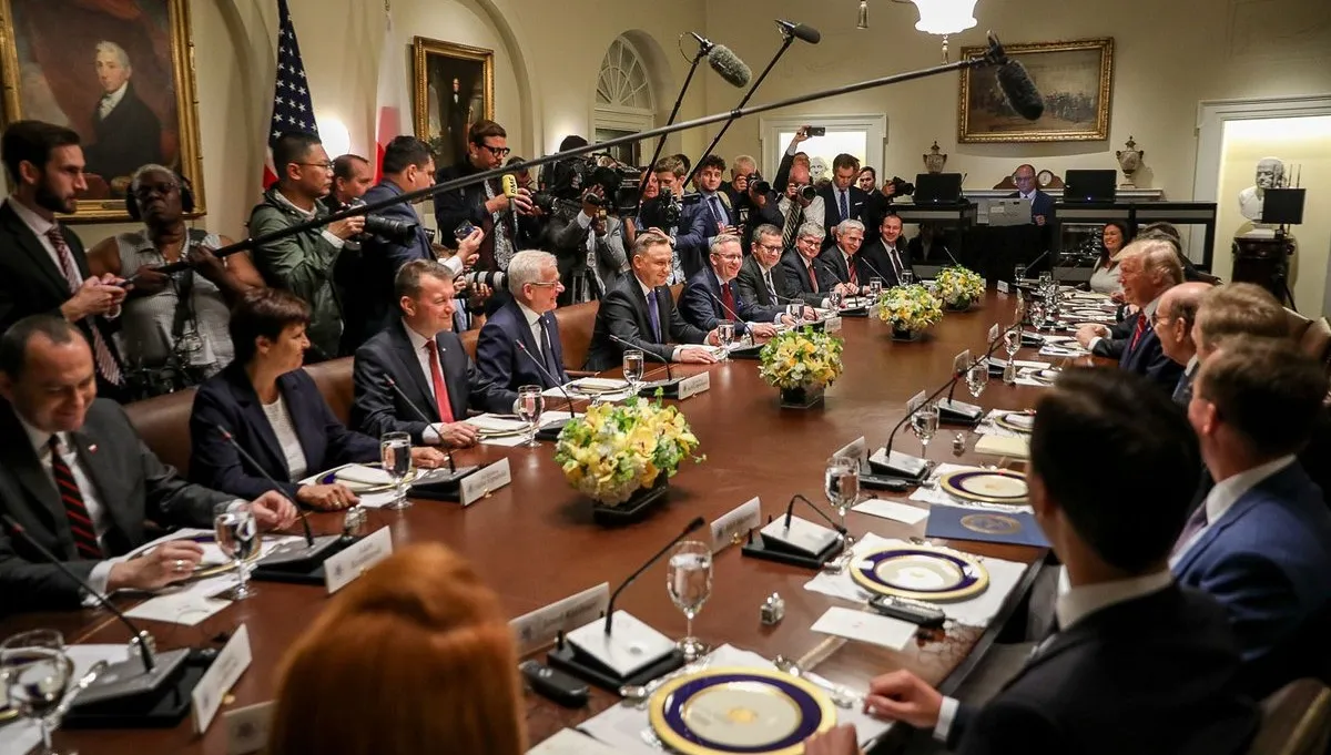 Niemieckie media o spotkaniu Duda-Trump