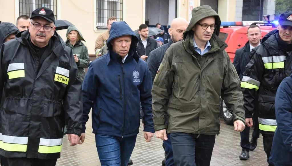 Premier podsumował akcję powodziową