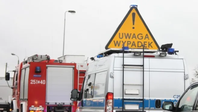Wypadek koło Inowrocławia. Są zabici i ranni