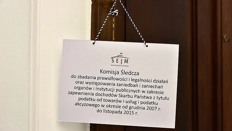 Nowy świadek przed komisją ds. VAT