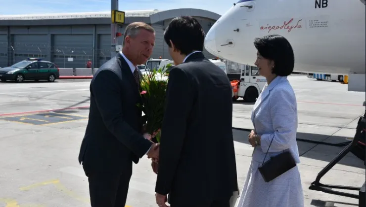 Japońska para książęca odwiedziła Kraków
