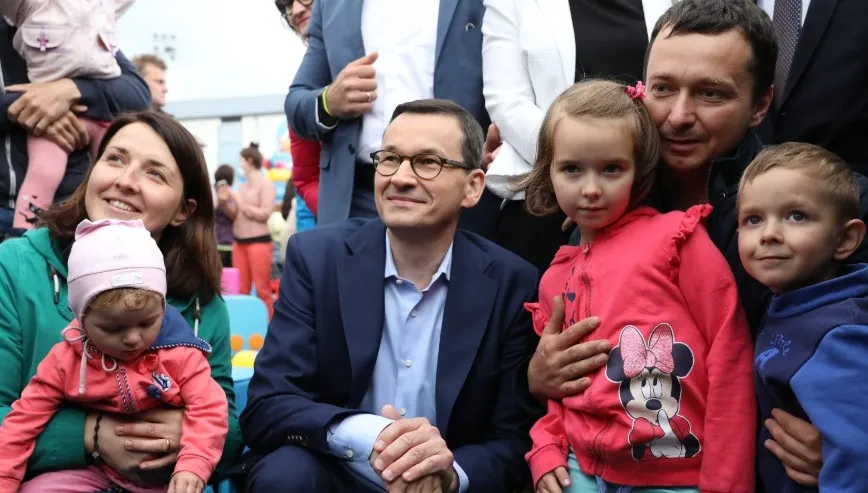 Premier do mieszkańców Kielna: "Chcemy, żeby Polską rządziły rodziny"