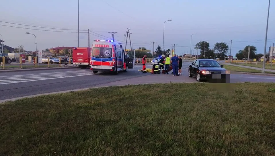 Śmiertelny wypadek motocyklisty