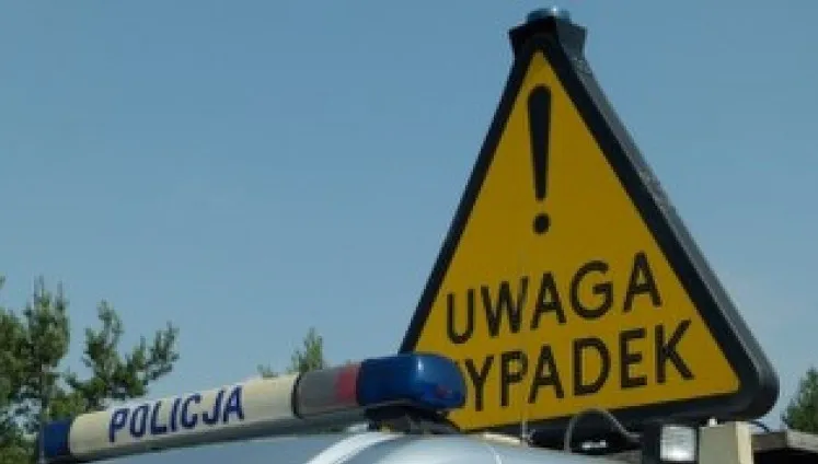 Wypadek na DK60 w Gostyninie. Są ranni