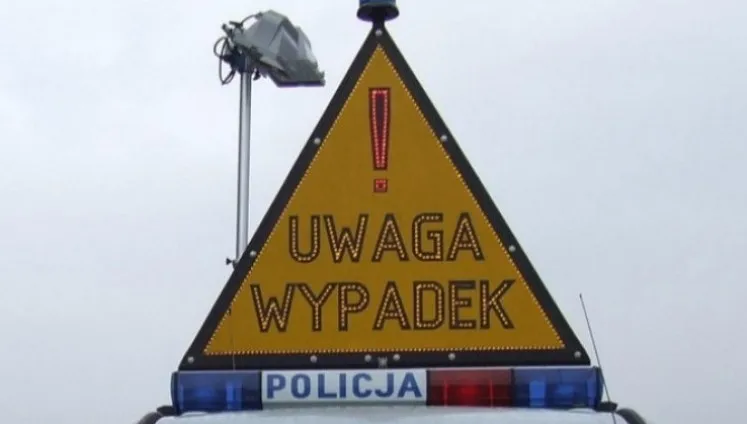 Wypadek na DK8. Droga już przejezdna