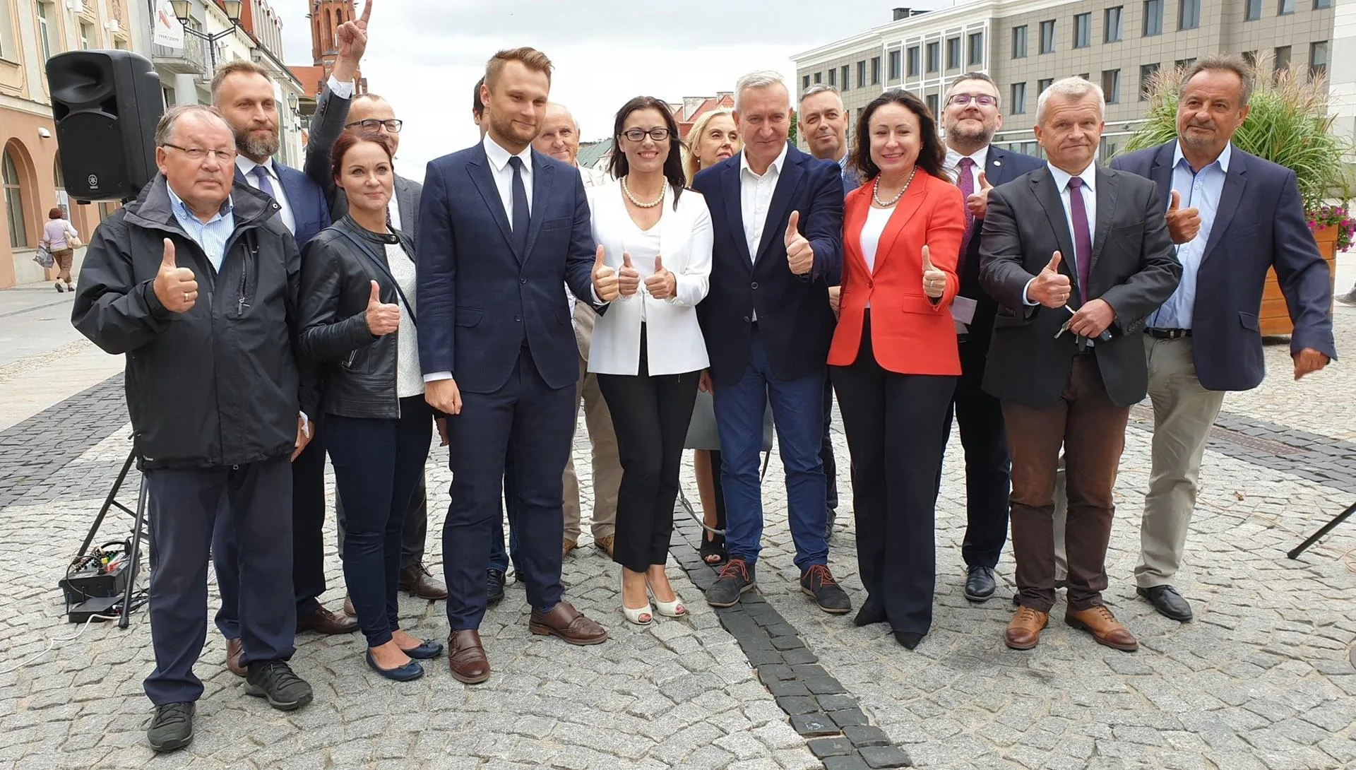 Lista Koalicji Obywatelskiej jako... "drużyna jutra"