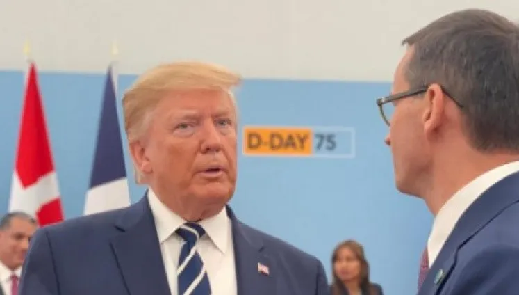 Wkrótce spotkanie Morawiecki-Trump. Rzecznik rządu zdradza kilka szczegółów rozmowy