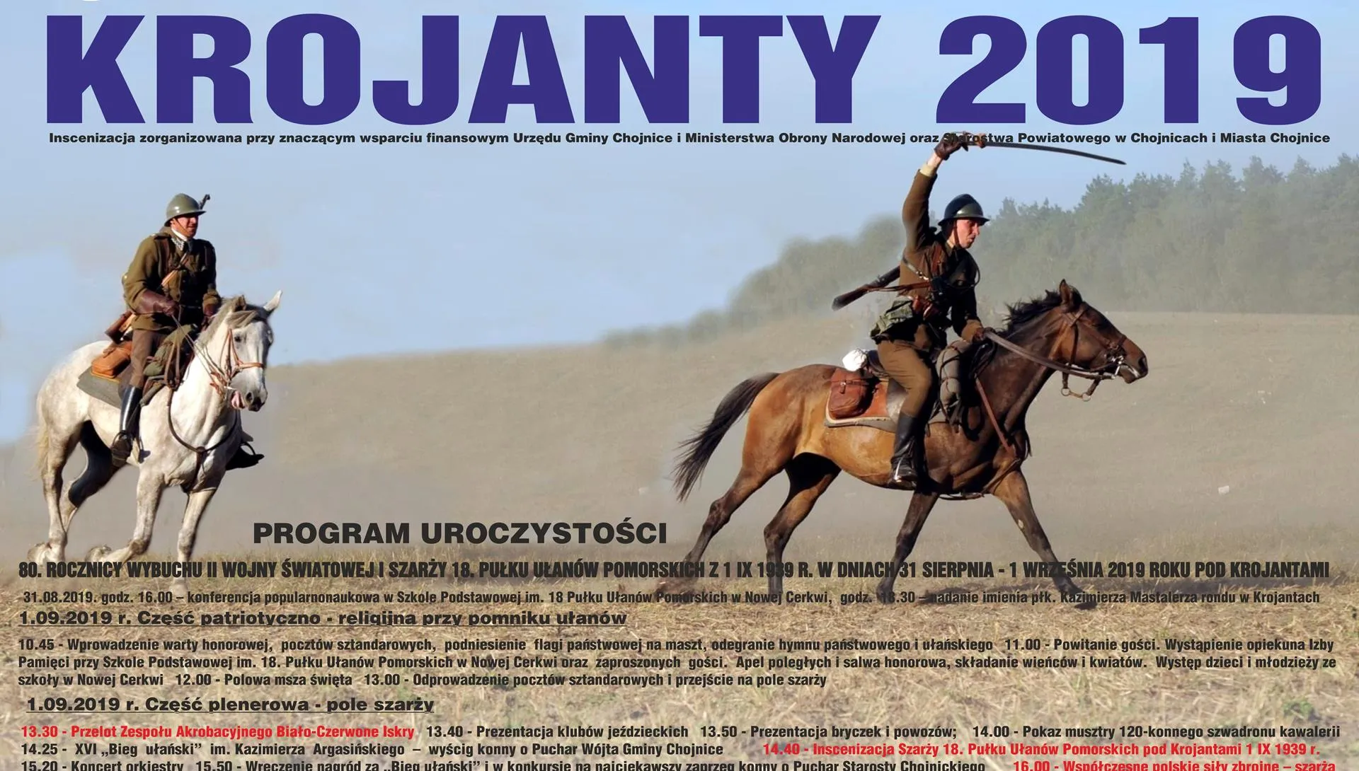 Widowisko upamiętniające bój Ułanów Pomorskich