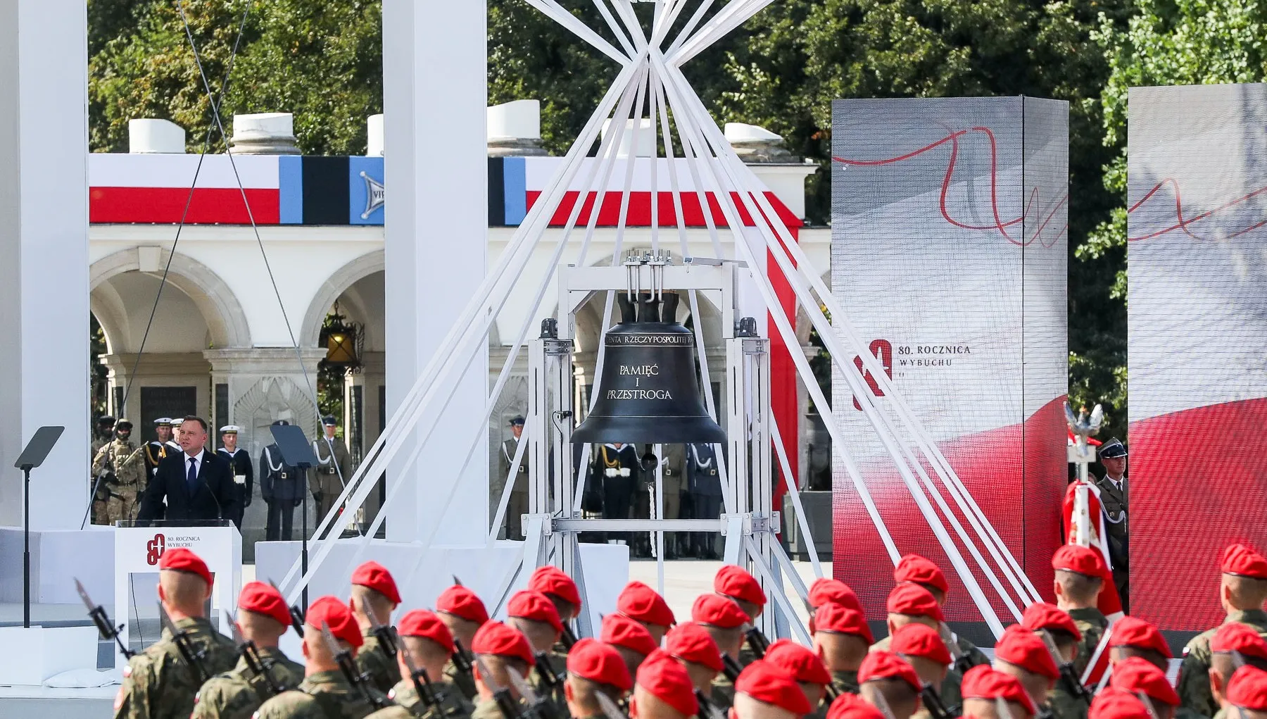 Dzwon „Pamięć i Przestroga” przekazany do Wielunia