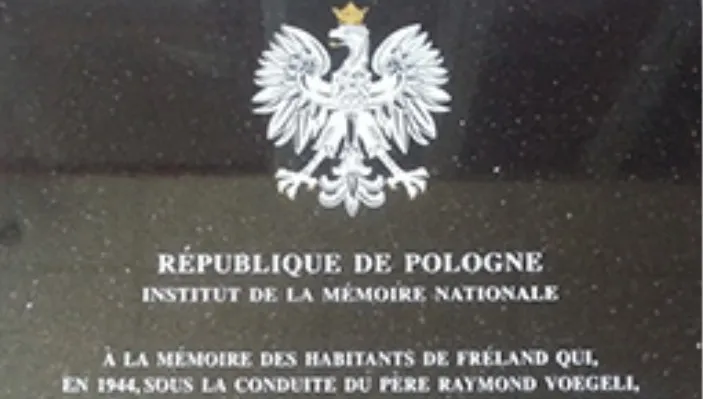 Upamiętniono Francuzów, którzy pomagali Polakom