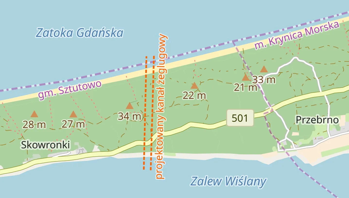 Przekop Mierzei. Rząd przyjął uchwałę