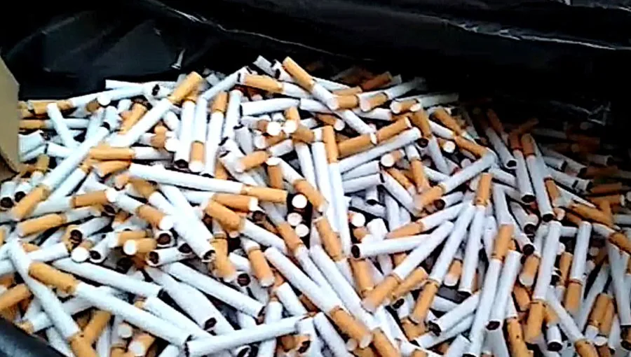 Rozbito gang produkujący nielegalne papierosy