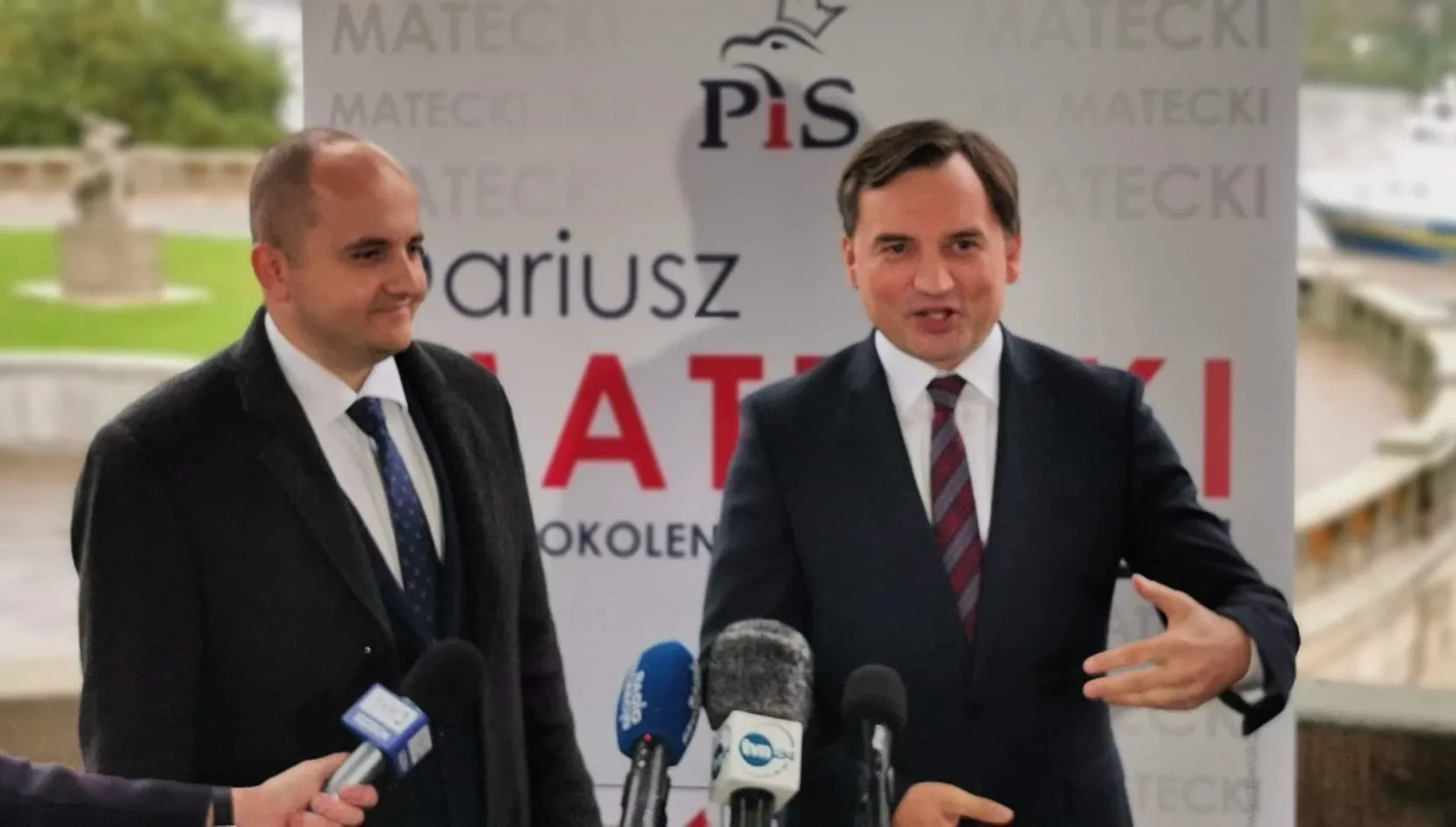 Ziobro poparł kandydata Dariusza Mateckiego