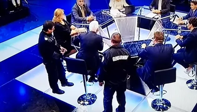 Policja przerwała program w Bułgarii