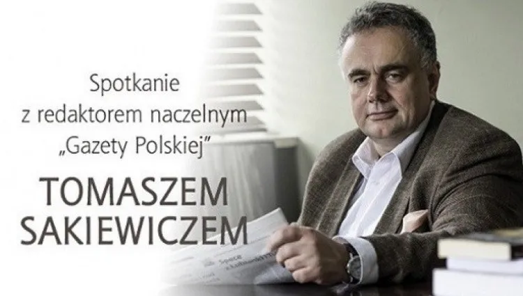 Spotkanie z Tomaszem Sakiewiczem w Urzędowie